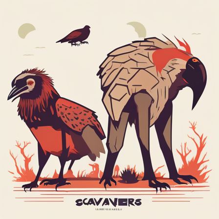 Food chains and food webs — Scavengers