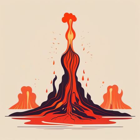 How a volcano erupts — Lava fountains and flows