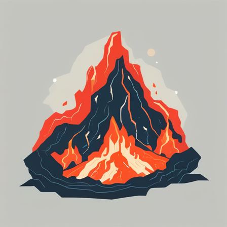 How a volcano erupts — Lava freezes into new rock