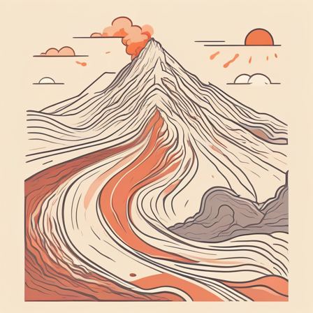 How a volcano erupts — Pyroclastic flows race downhill